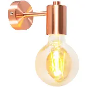 QAZQA Smart Art Deco wandlamp koper incl. G95 WiFi lichtbron - Facil