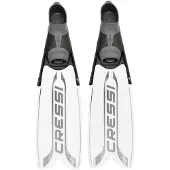 Cressi Gara Turbo Flex Freedivingvinnen Wit EU 36-37