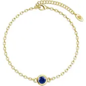 MYC Paris Geboortesteen armbanden - Goud en blauw