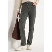 Cecil Dames Straight Legs - Groen - 34