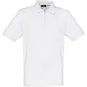 Ragman Softknit Regular Fit Polo shirt Korte mouw wit