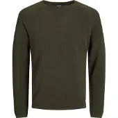 Jack & Jones Trui 'JJEHill' olijfgroen