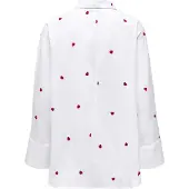 ONLY Blouse 'ONLNew Lina' rood / wit