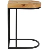 Housecraft living Bijzettafel Jura | hout bruin 40x56x26 cm bijzettafels | NADUVI
