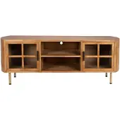 Housecraft living Dressoir Arik | hout bruin 38x55x150 cm dressoirs | NADUVI