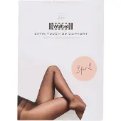 Wolford Satin Touch 20 Tights 3 Pack Beenmode Dames - Zwart - Maat S