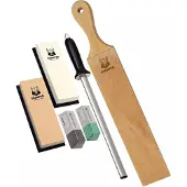 Skerper Basic Slijppakket met Stropping Paddle en Compounds