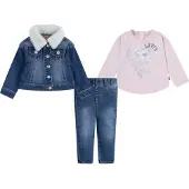 Levi's Kids Shirt broek jas (set, 3-delig)