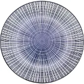 Gusta Sun Dinerbord 26,5 cm Blauw/Wit