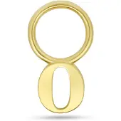 New Bling - 9NBG-O157-0 - 14K geelgoud – Bedel – Nummer 0
