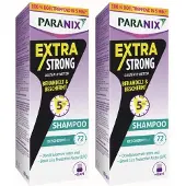 Paranix Extra Strong 2 x 200 ml - met kam - luizenshampoo