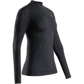 X-Bionic Mightywool Shirt Lange Mouwen Dames - Zwart, Maat L