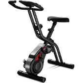 UMAY Hometrainer stille fitnessfiets met instelbare weerstand CBX10