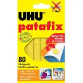 UHU 50140 Patafix pads Geel Inhoud: 80 stuk(s)