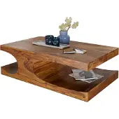Wohnling Salontafel sheeshamhout bruin 118 cm