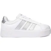 Adidas Sneakers laag zilver / wit