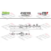 Valeo 4102318 Koppelingskabel