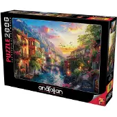 Perre/Anatolian ANATOLIAN Puzzel: Traditionele Turkse mozaïeksteen, 2000 stukjes