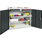 Stumpf & Kossendey gereedschap- en materiaalkast Serie 3000 lichtgrijs / antr...