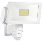 Steinel LS 300 S buitenwandspot sensor wit, wit / opaal, Aluminium, Modern, LED buitenlamp