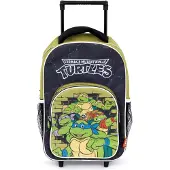 Arditex Tortugas Ninja 24x36x12 Cm 10.50l Wheeled Backpack Groen,Zwart Kinderen
