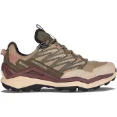 Lowa - Dames wandelschoenen - Maddox Pro GTX Lo Ws Desert/Old Rose voor Dames - Maat 36,5 - Bruin