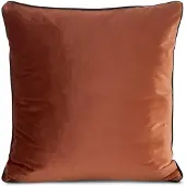 Eurofirany Kussenhoes 2 60x60 cm - Zacht Velours, Terracotta