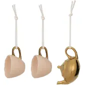 Urban Nature Culture Kerstornament Good Morning Christmas Set Pink Gold