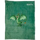 Efteling - Fleece Plaid - Deken - Draak - 130x160cm