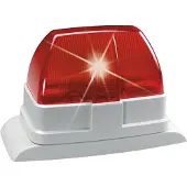 ABUS SG1670 Alarm-flitslicht Rood Binnen, Buiten 12 V/DC