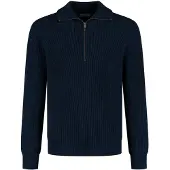 Dstrezzed Trui 'Josiah' navy