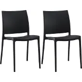 CLP Set van 2 stoelen Meton - lichtgrijs