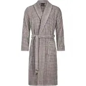 Cawö Badjas Home 6508 Men Sjaalkraag Graphite-52