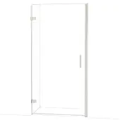 Maxaro Diamond Douchedeur | 100 cm Rvs Helder glas Draaideur