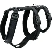 Petlando Mesh veiligheidsharnas, zwart maat XL 67-93cm borstomtrek voor honden