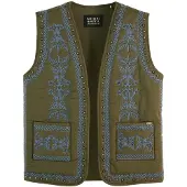 Scotch & Soda Gilet Groen dames
