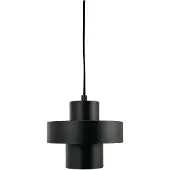 Dyberg Larsen Hanglampe , Stoke, dimbare, Zwart, Woonkamer, Metaal, Designer