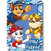 Carbotex Paw Patrol Bay Buddies fleece deken plaid 100x140 cm
