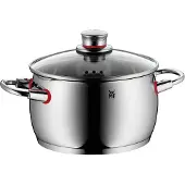WMF Kwaliteit Eén, Pan + steelpan, Zilver