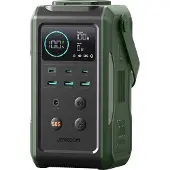 JOYROOM 100W XXL Power Bank met uitklapbare Licht voor buiten - 75000mAh inclusief 100W kabel USB-C - Olijfgroen