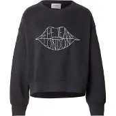 Pepe Jeans Sweatshirt antraciet / wit