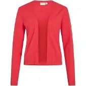 Vila Gebreid vest 'VIRil' knalrood