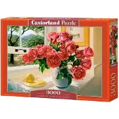 Castorland puzzel bloemen zomer - 3000 stukjes legpuzzel.