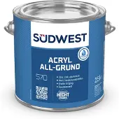 Sudwest Acryl Allgrund U51 - Ral 9110 Zuiverwit - 2,5L