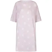 Mey Nachthemd 'Pretty Dots' rosa / wit