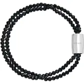 Breil Armband 'MAGNETICA SYSTEM' zwart / zilver