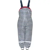 Playshoes regentuinbroek gestreept blauw/wit