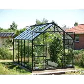 Vitavia Tuinkas Uranus 9900 - Veiligheidsglas 3mm - Zwart - 257x383x248cm