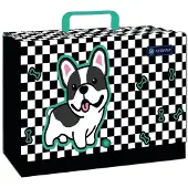 Astra XL Schoolkaart met handvat - Schattige Puppy, A4
