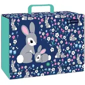 Astra Baby Bunny A4 map met handvat - XL, stevig karton